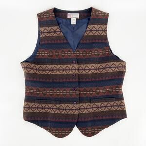 90s Southwest tapestry vest 1990s vintage